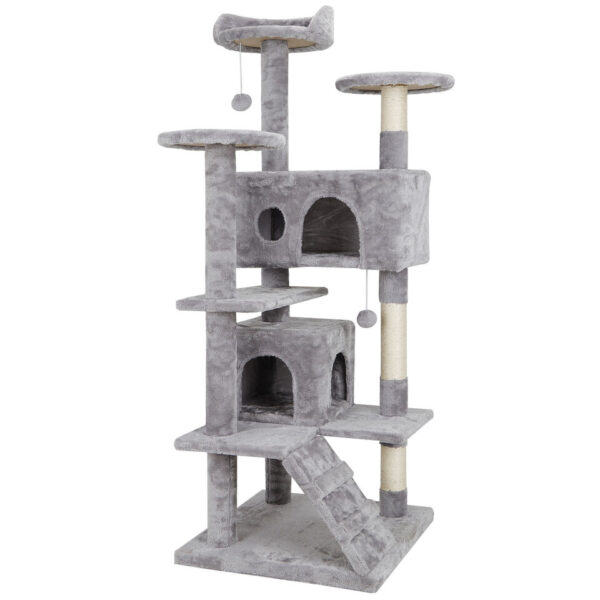 Cat Tree Tower Activity Center Large Playing Condo Scratching 52" - Image 5