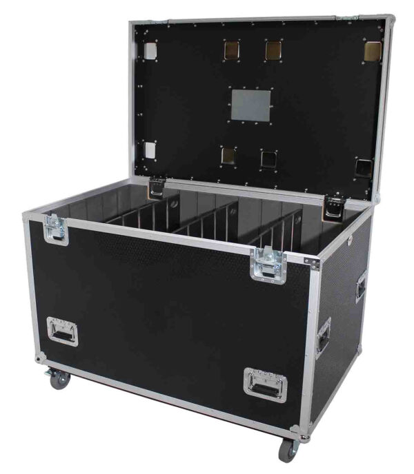 PROX XS-UTL483036W MK2 TruckPaX Heavy-Duty Truck Pack Utility Flight Case with Divider/Tray Kit and with 4 Inch Casters - Image 5