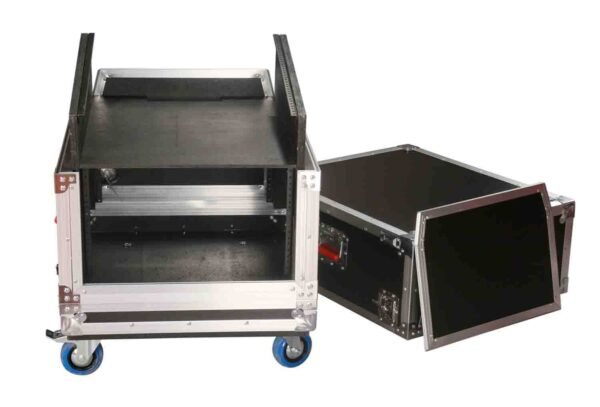 Gator Cases G-TOUR-GRC-1406, 14U Top, 6U Side Road Console Rack Case - Image 9
