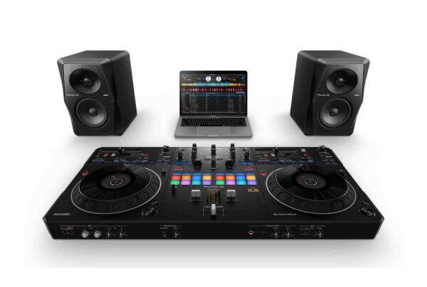 Pioneer DDJ REV5, 2 Channel DJ Controller Package with ProX Flight Case - Image 5