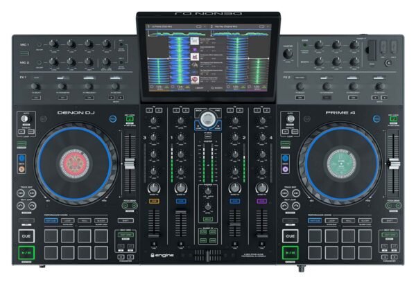 Denon DJ Prime4, 4-Deck Standalone DJ System with 10-inch Touchscreen - Image 4