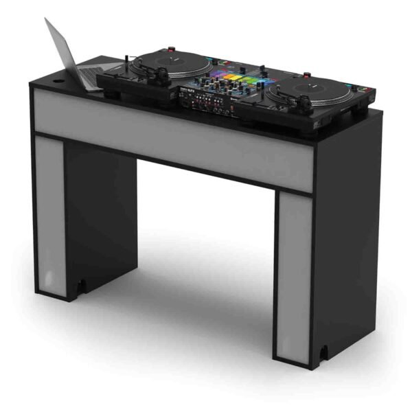 Glorious Modular DJ Mix Station with 6-Part Design - Black - Image 3