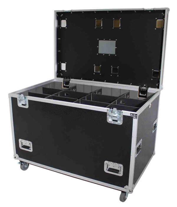 PROX XS-UTL483036W MK2 TruckPaX Heavy-Duty Truck Pack Utility Flight Case with Divider/Tray Kit and with 4 Inch Casters - Image 4