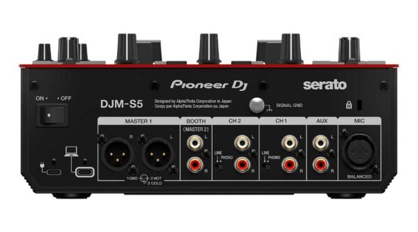 Pioneer DJ PLX-CRSS12 Hybrid Turntable Package with S5 DJ Mixer and Flight Coffin Case - Image 7