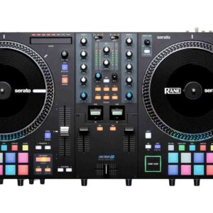 Open Box: RANE ONE 2-Channel DJ Controller - Complete DJ Set and DJ Controller for Serato DJ with Integrated DJ Mixer, Motorized Platters and Serato DJ Pro Included