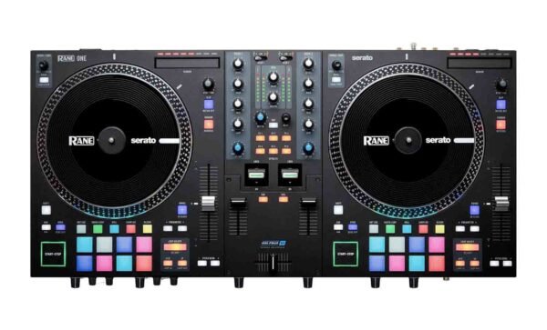 Open Box: RANE ONE 2-Channel DJ Controller - Complete DJ Set and DJ Controller for Serato DJ with Integrated DJ Mixer, Motorized Platters and Serato DJ Pro Included
