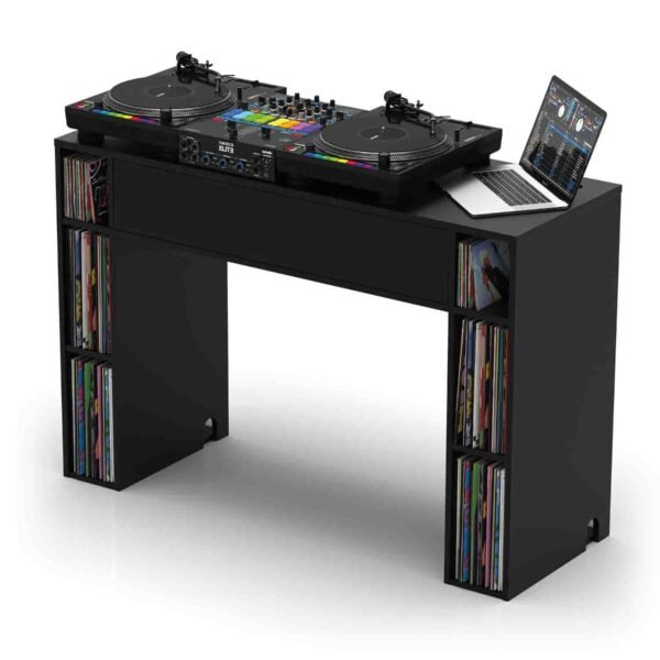 Glorious Modular DJ Mix Station with 6-Part Design - Black - Image 2