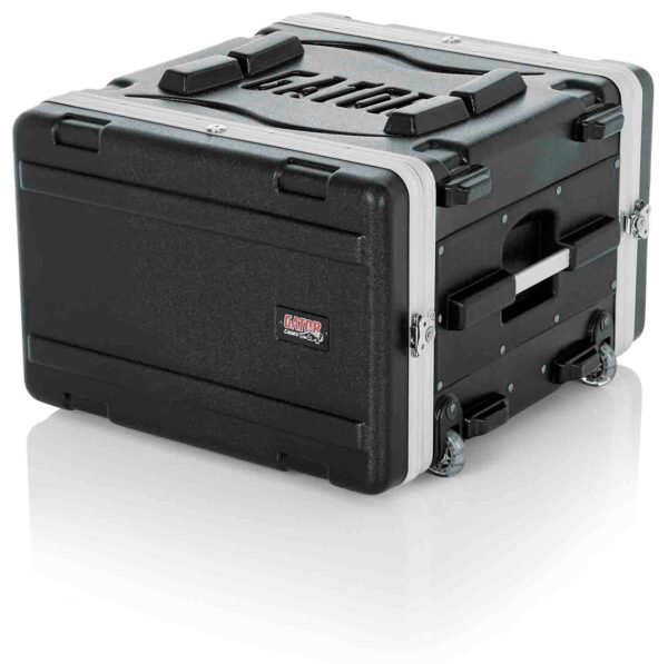 Gator Cases GRR-6PL-US Powered Rolling Molded 6U Rack Case - Image 8