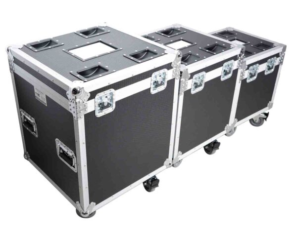 ProX XS-UTL49 PKG3, ATA Style Road Cases Large, Medium and Small Size with Wheels - Package of 3 - Image 6