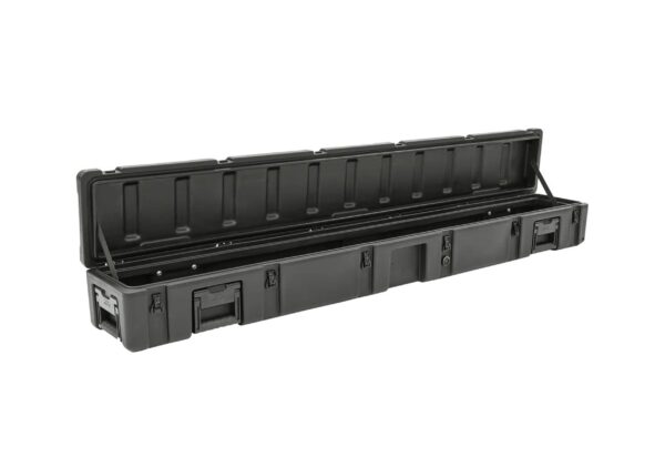 SKB Cases 3R7408-8B-EW rSeries Roto-Molded Empty Hard Case with Wheels - 74" X 8" X 8"