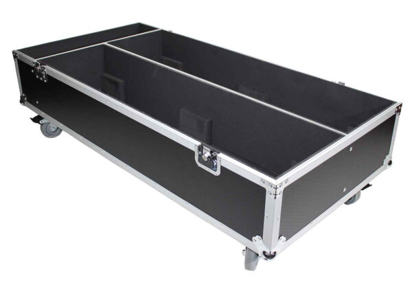 ProX X-RCF-NXL44AX2W Flight Case for 2 RCF NXL44-A Active 2 Way Column Array with 4 Inch Wheels - Image 2