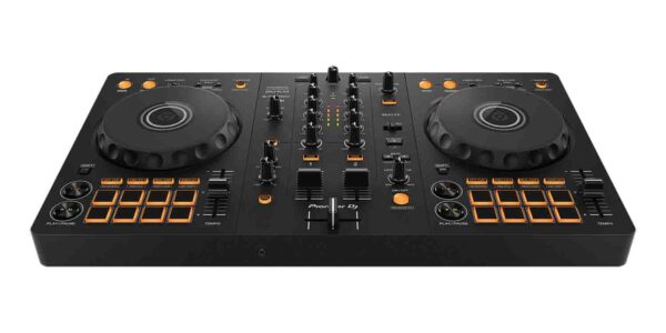 Pioneer DJ DDJ-FLX4 CLUB Package 01 with DJ Controller, Speakers, Stands and Headphones - Image 2