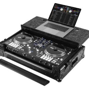 Odyssey FZGSRANEONEBLCW DJ Flight Case for Rane One with Patented Glide Platform - Black