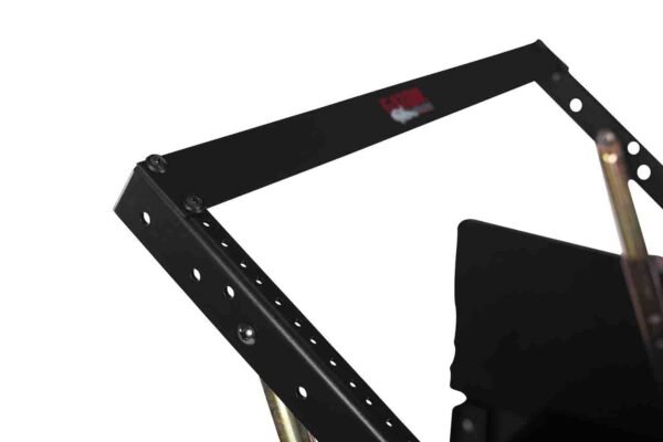 Gator Cases G-TOUR 10X16 PU, 10U Top 16U Side Console Rack Case with Casters - Image 11