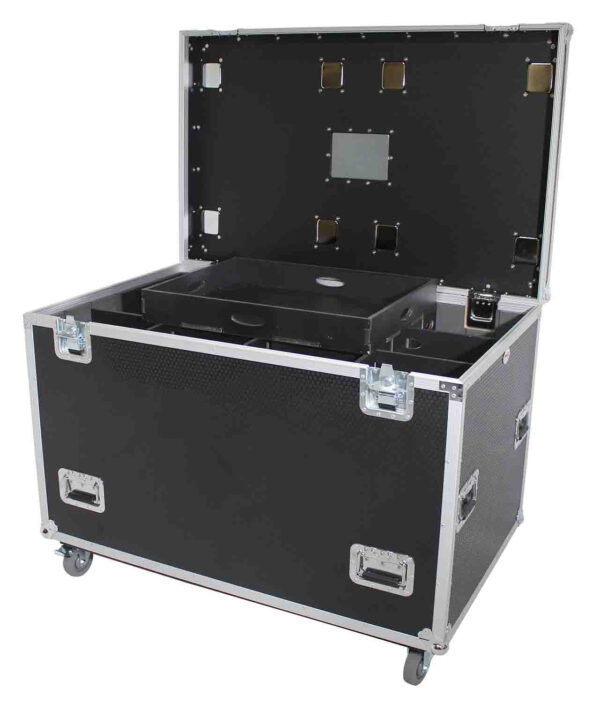 PROX XS-UTL483036W MK2 TruckPaX Heavy-Duty Truck Pack Utility Flight Case with Divider/Tray Kit and with 4 Inch Casters - Image 3
