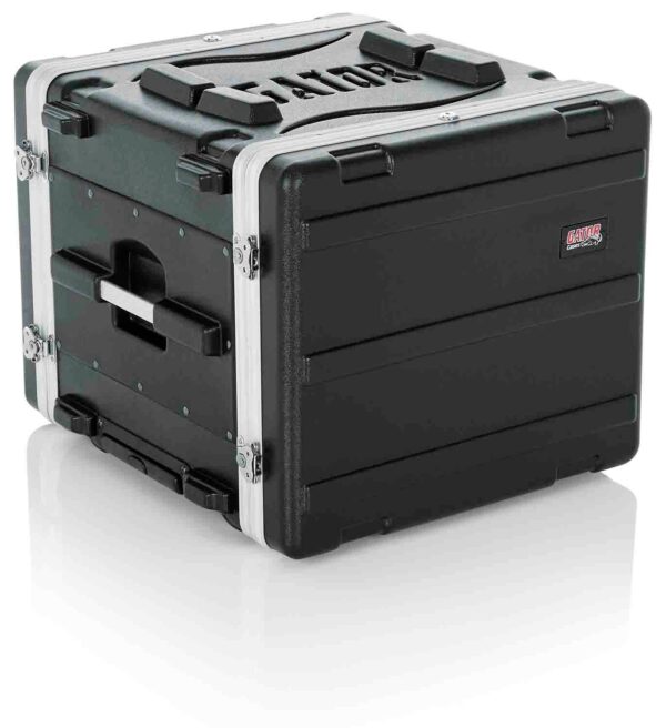Gator Cases GRR-8PL-US Powered Rolling Molded 8U Rack Case - Image 4