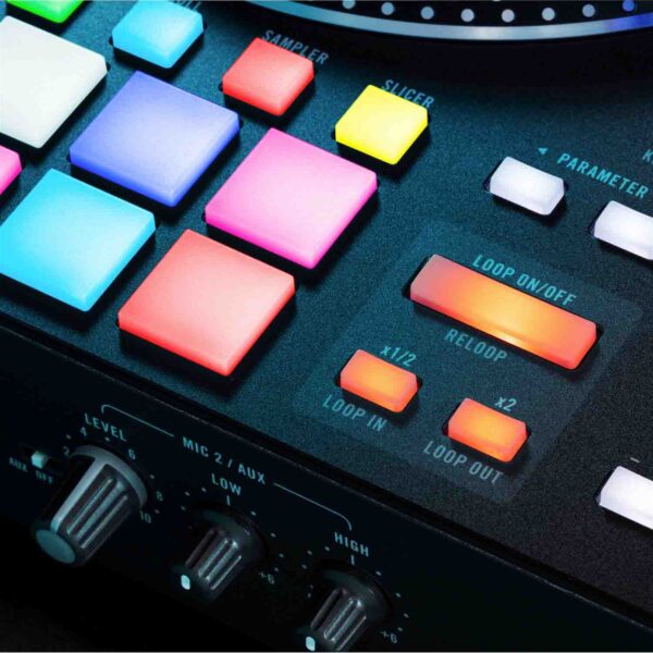 Open Box: RANE ONE 2-Channel DJ Controller - Complete DJ Set and DJ Controller for Serato DJ with Integrated DJ Mixer, Motorized Platters and Serato DJ Pro Included - Image 8