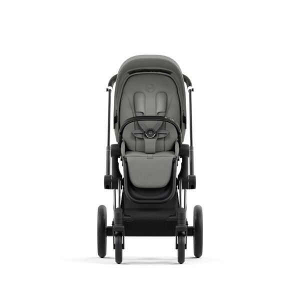 Cybex Priam 4 Stroller (One Box)- Chrome / Black / Mirage Grey - Image 4