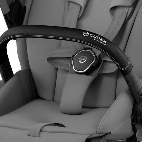 Cybex Priam 4 Stroller (One Box)- Chrome / Black / Mirage Grey - Image 5