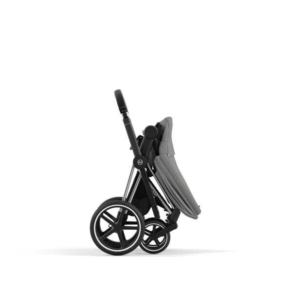 Cybex Priam 4 Stroller (One Box)- Chrome / Black / Mirage Grey - Image 7
