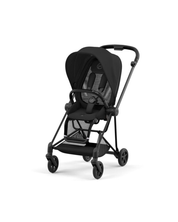 Cybex Mios 3 Stroller (One Box) - Matte Black / Black / Sepia Black - Image 5