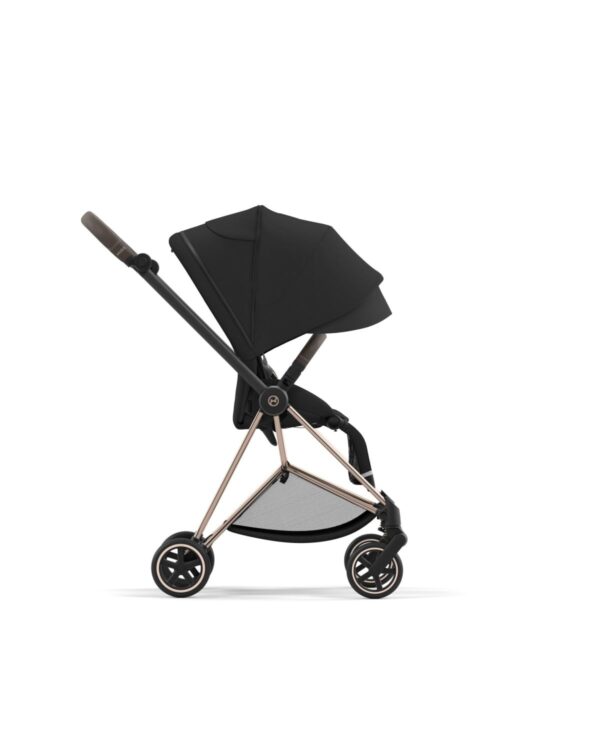 Cybex Mios 3 Stroller (One Box) - Rose Gold / Sepia Black - Image 2