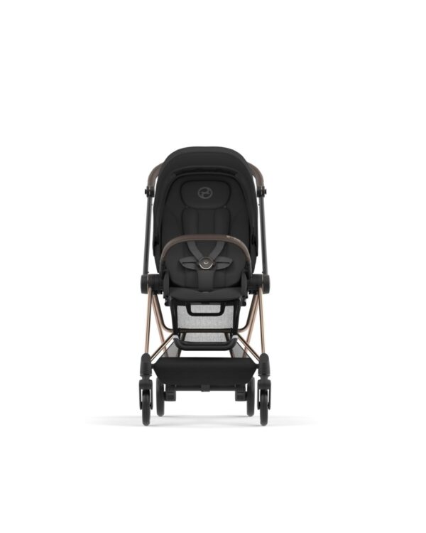 Cybex Mios 3 Stroller (One Box) - Rose Gold / Sepia Black - Image 4