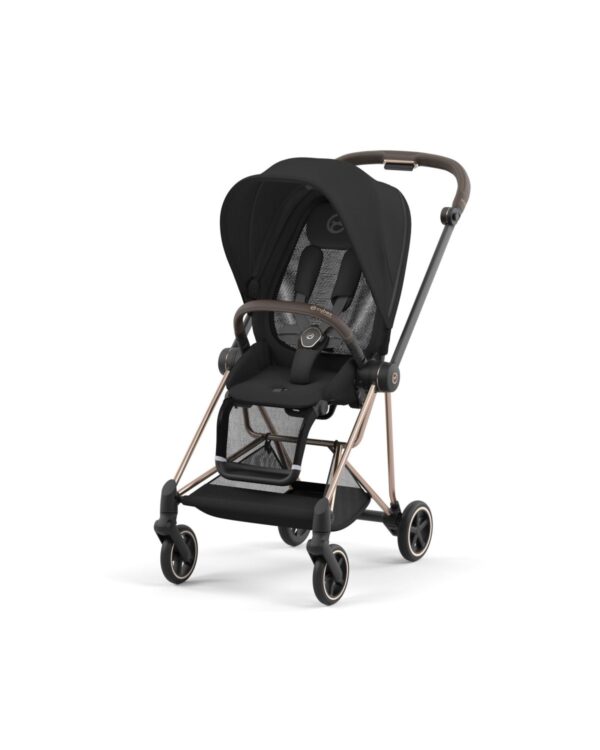 Cybex Mios 3 Stroller (One Box) - Rose Gold / Sepia Black - Image 5