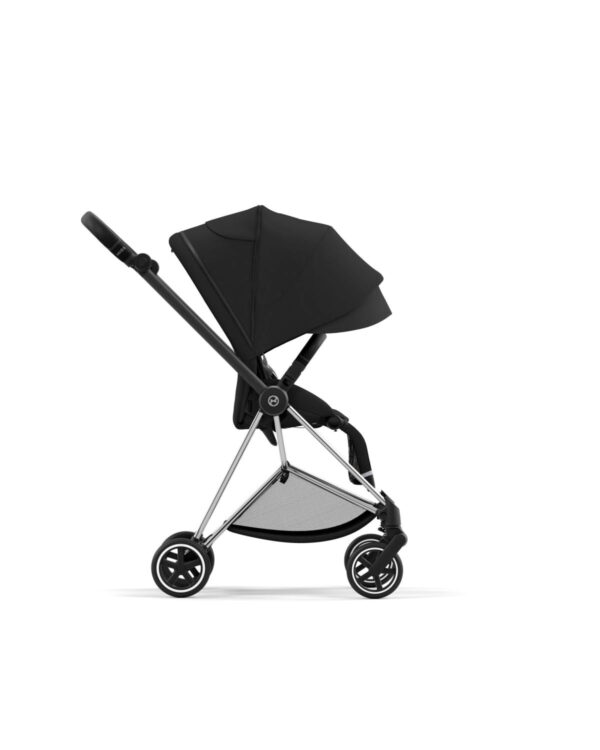Cybex Mios 3 Stroller (One Box) - Chrome / Black / Sepia Black - Image 2