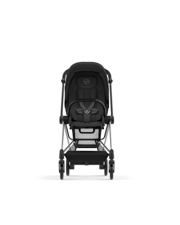 Cybex Mios 3 Stroller (One Box) - Chrome / Black / Sepia Black - Image 4