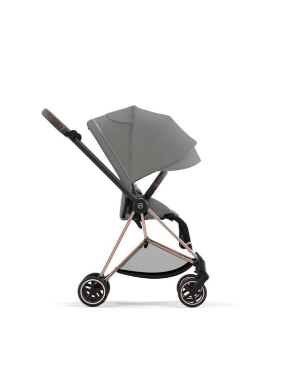 Cybex Mios 3 Stroller (One Box) - Rose Gold / Mirage Grey - Image 2