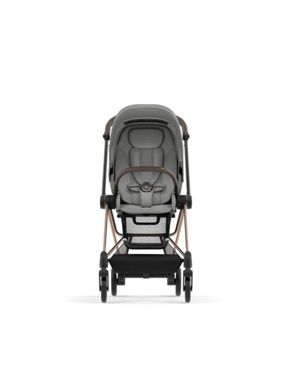 Cybex Mios 3 Stroller (One Box) - Rose Gold / Mirage Grey - Image 4