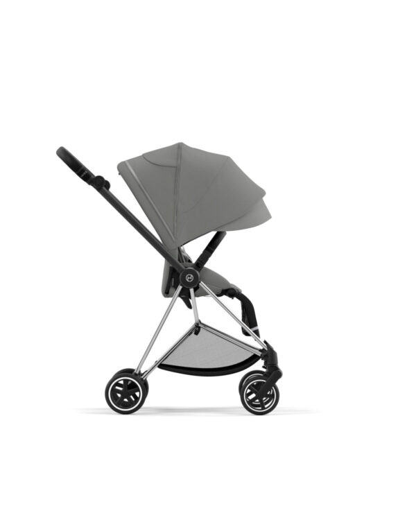 Cybex Mios 3 Stroller (One Box) - Chrome/ Black / Mirage Grey - Image 2