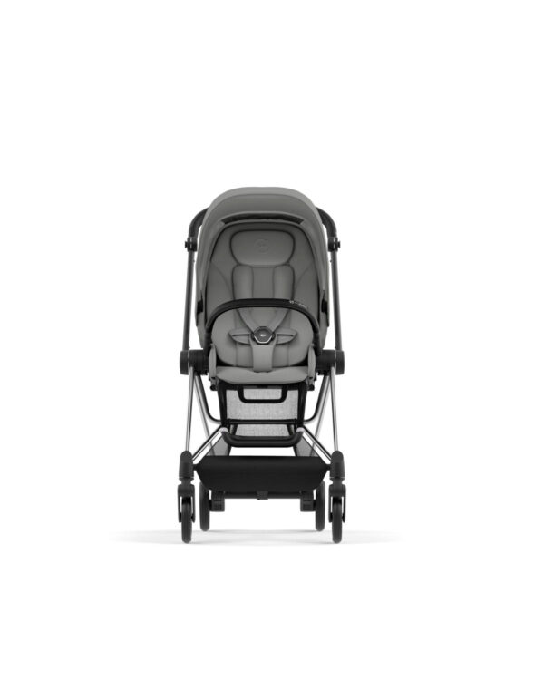 Cybex Mios 3 Stroller (One Box) - Chrome/ Black / Mirage Grey - Image 4