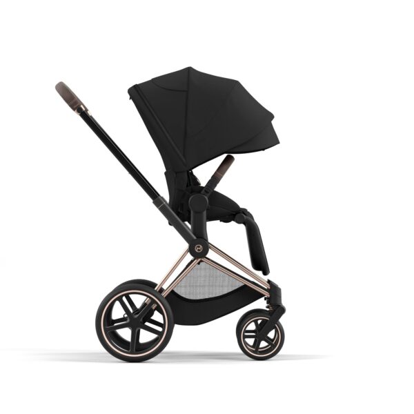 Cybex Priam 4 Stroller (One Box) - Rose Gold / Sepia Black - Image 3