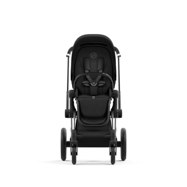 Cybex Priam 4 Stroller (One Box) - Chrome / Black / Sepia Black - Image 4