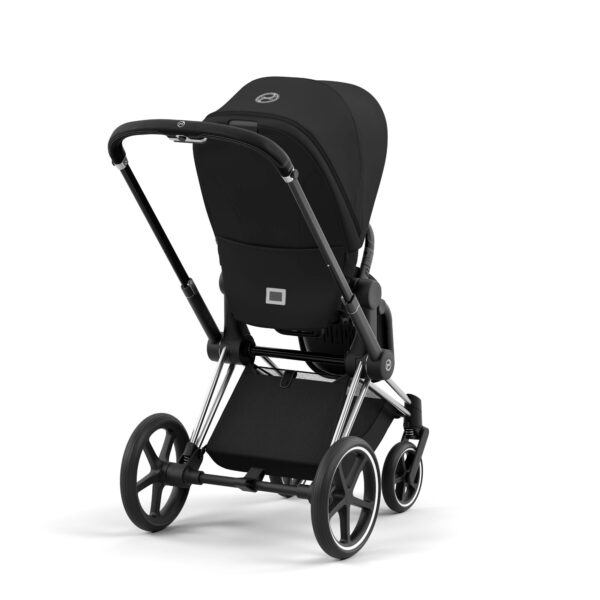 Cybex Priam 4 Stroller (One Box) - Chrome / Black / Sepia Black - Image 6