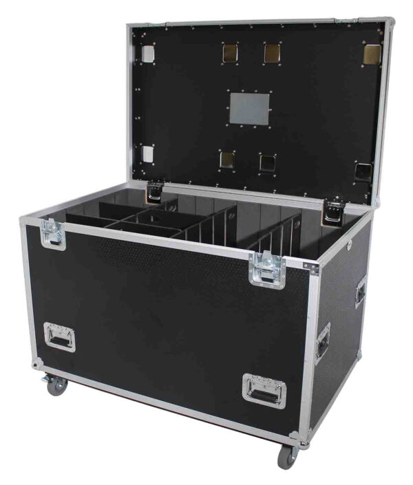 PROX XS-UTL483036W MK2 TruckPaX Heavy-Duty Truck Pack Utility Flight Case with Divider/Tray Kit and with 4 Inch Casters - Image 6