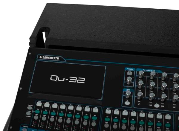 Gator Cases G-TOURQU32 Flight Case for Allen & Heath QU32 Mixing Console with Doghouse Design - Image 6