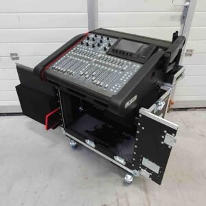 ProX XZF-BX32C Flip-Ready Easy Retracting Hydraulic Lift Case for Behringer BX32 Compact Console