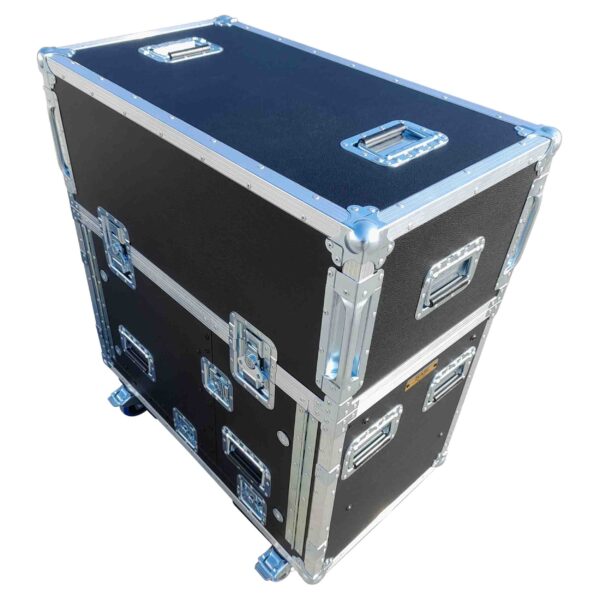 ProX XZF-YDM7EX1U LMA, Flip-Ready Hydraulic Console Easy Retracting Lifting 1U Rack Space Flight Case for Yamaha DM7-EX with wheels by ZCASE - Image 5