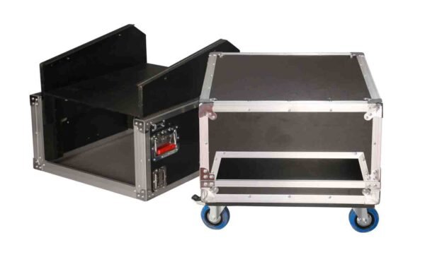 Gator Cases G-TOUR-GRC-1406, 14U Top, 6U Side Road Console Rack Case - Image 6