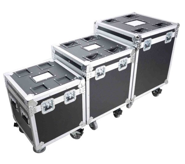 ProX XS-UTL49 PKG3, ATA Style Road Cases Large, Medium and Small Size with Wheels - Package of 3 - Image 5
