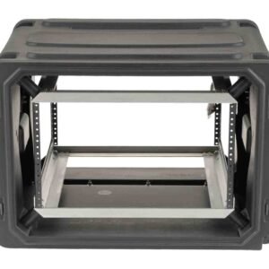 SKB Cases 3SKB-R06U20W Roto Shock Mount Rolling Rack Case 20-Inch Deep - 6 RU