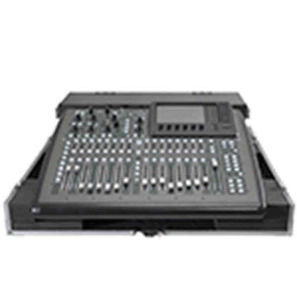 ProX XS-BX32CDHW DJ Flight Case for Behringer X32 Compact Mixer with Doghouse and Wheels - Image 3