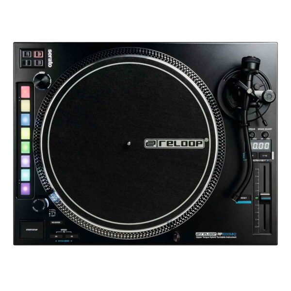 Reloop RP-8000-MK2 Upper Torque Hybrid Turntable Instrument - Black - Image 2