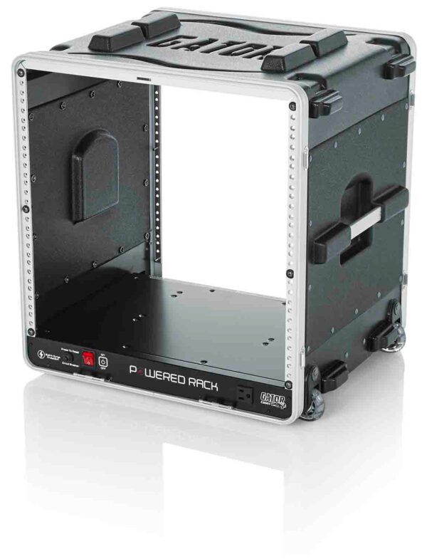 Gator Cases GRR-10PL-US, 10U Powered Rolling Rack Case - Image 8
