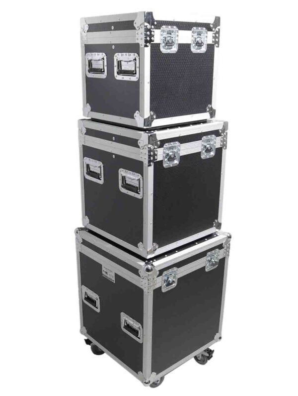 ProX XS-UTL49 PKG3, ATA Style Road Cases Large, Medium and Small Size with Wheels - Package of 3 - Image 9