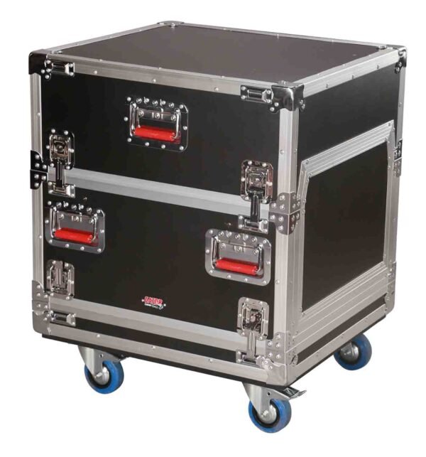 Gator Cases G-TOUR-GRC-1406, 14U Top, 6U Side Road Console Rack Case - Image 10
