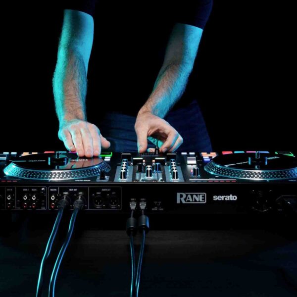 Open Box: RANE ONE 2-Channel DJ Controller - Complete DJ Set and DJ Controller for Serato DJ with Integrated DJ Mixer, Motorized Platters and Serato DJ Pro Included - Image 6